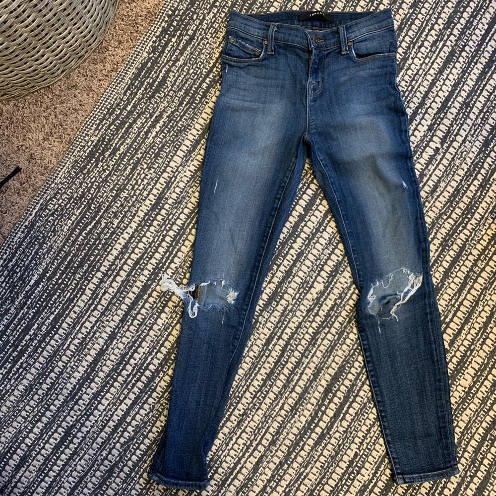 JBrand cropped jeans